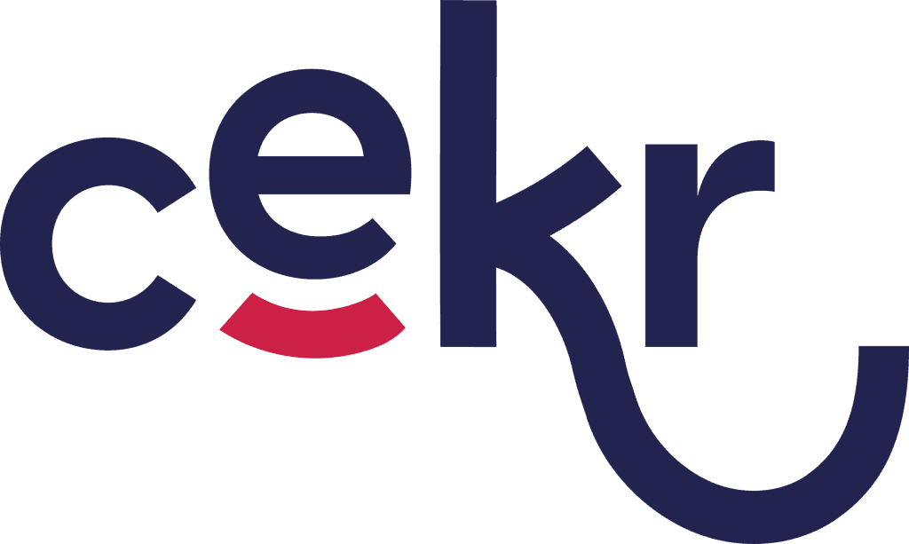 CeKR LOGO, modri