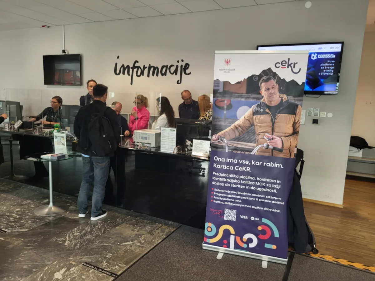 Po CeKR tudi v kranjsko knjižnico